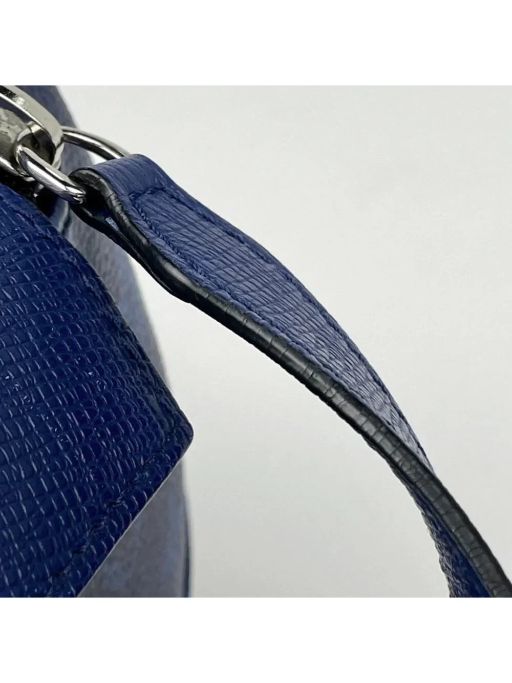 Louis Vuitton Dopp Kit Pouch Travel Bag Second Taigarama Cobalt